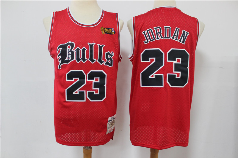 2020 Men Chicago Bulls 23 Jordan red Stitched NBA Jersey style 3